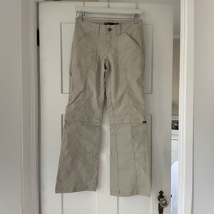 Prana convertible cargo pants size 0